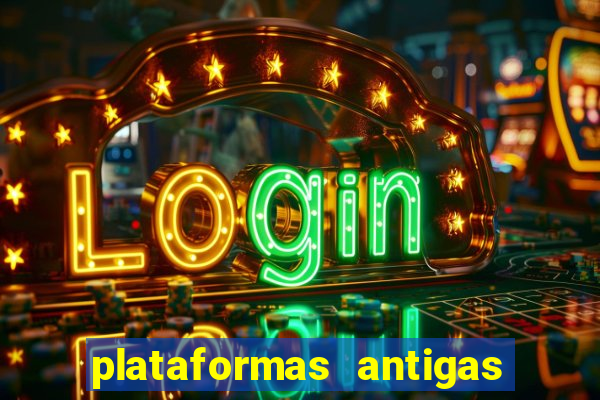 plataformas antigas de jogos